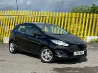 Used Ford Fiesta Zetec 2015 Black Hatchback