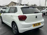 Used VW Polo Match 95 HP (69 kW) 2021 White Hatchback