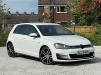 Used VW Golf VII GTD 181 HP (133 kW) 2016 White Hatchback