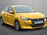Used Peugeot 208 Active 75 HP (55 kW) 2020 Yellow Hatchback
