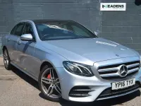Used Mercedes E220 AMG Line Premium 191 HP (140 kW) 2016 Silver Sedan