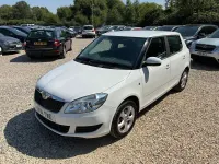 Used Skoda Fabia SE 86 HP (63 kW) 2012 White Hatchback