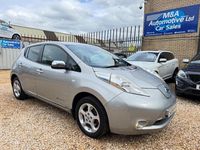 Used Nissan Leaf Acenta 80 kW (109 HP) 2014 Silver Hatchback
