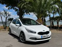 Used Kia Ceed 126 HP (92 kW) 2015 White Hatchback