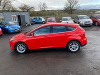 Used Ford Focus Zetec 2015 Red Hatchback