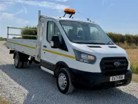 Used Ford Transit 130 HP (95 kW) 2021 White Van