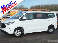 Used Ford Tourneo Custom Zetec 136 HP (100 kW) 2024 White Van