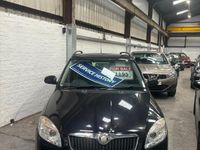 Used Skoda Fabia 80 HP (58 kW) 2008 Black Estate