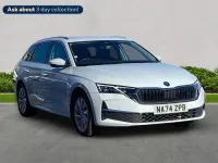 Used Skoda Octavia First Edition 150 HP (110 kW) 2024 White Estate