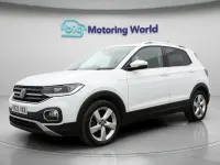 Used VW T-Cross SEL 110 HP (80 kW) 2022 White SUV