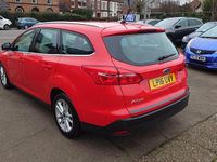 Used Ford Focus Zetec 2016 Red Estate