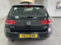 Used VW Golf VII Edition 110 HP (80 kW) 2017 Black Hatchback