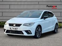 Used Seat Ibiza 113 HP (83 kW) 2024 White Hatchback