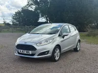 Used Ford Fiesta Zetec 2017 Silver Hatchback
