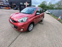 Used Nissan Micra Acenta 2014 Red Hatchback