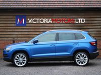 Used Skoda Karoq SE L 150 HP (110 kW) 2020 Blue SUV