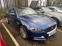 Used Jaguar XE R-Sport 180 HP (132 kW) 2016 Blue Sedan