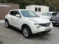 Used Nissan Juke Acenta 110 HP (80 kW) 2011 White SUV