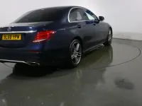 Used Mercedes E200 AMG line 184 HP (135 kW) 2018 Blue Sedan