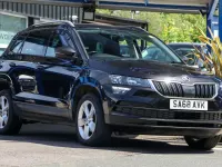 Used Skoda Karoq SE 115 HP (84 kW) 2018 Black SUV