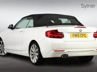 Used BMW 220 Luxury Line 187 HP (137 kW) 2015 White Cabriolet