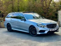 Used Mercedes E350 Premium 2016 Silver Estate