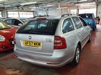 Used Skoda Octavia Ambiente 105 HP (77 kW) 2007 Silver Estate