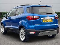 Used Ford Ecosport Titanium 125 HP (91 kW) 2022 Blue SUV