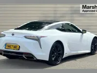 Used Lexus LC 500 Sport Line 353 HP (259 kW) 2018 White Coupe
