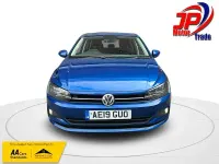 Used VW Polo SE 80 HP (58 kW) 2019 Blue Hatchback