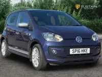Begagnad VW up! CLUB 75 HK (55 kW) 2016 Blå Halvkombi
