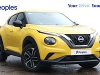 Used Nissan Juke N-Connecta 2024 Yellow SUV