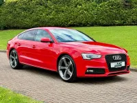 Used Audi A5 S-Line 2015 Red Coupe