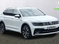 Used VW Tiguan Allspace R-line 150 HP (110 kW) 2021 White SUV