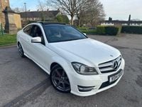 Used Mercedes C220 Sport Edition 170 HP (125 kW) 2014 White Coupe