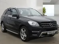 Used Mercedes ML350 AMG 258 HP (189 kW) 2013 Black SUV