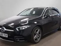 Used Mercedes A250 AMG line 2020 Black Hatchback
