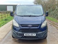 Used Ford Transit Custom 125 HP (91 kW) 2013 Blue Van