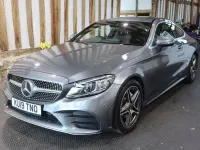 Used Mercedes C220 AMG Line Premium 2019 Grey Coupe