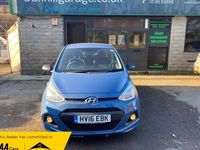Used Hyundai i10 66 HP (48 kW) 2016 Blue Hatchback
