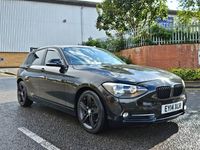 Used BMW 120 Sport Line 2014 Black Hatchback
