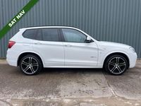 Used BMW X3 M Sport 190 HP (139 kW) 2016 White SUV