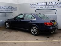 used Mercedes E220 E-Class 2014 (64) MERCEDES BENZBLUETEC SE SALOON DIESEL AUTO BLUE