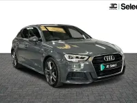 Used Audi A3 S-Line 187 HP (137 kW) 2016 Grey Hatchback