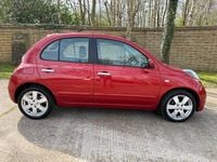 Used Nissan Micra Acenta 88 HP (64 kW) 2009 Red Hatchback