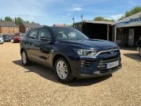 Used SsangYong Korando 136 HP (100 kW) 2019 Blue Estate