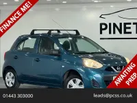 Used Nissan Micra Visia 80 HP (58 kW) 2013 Blue Hatchback