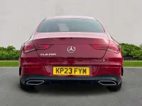 Begagnad Mercedes CLA200 Executive 2023 Röd Sportkupé