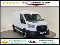 Used Ford Transit Trend 130 HP (95 kW) 2022 White Van