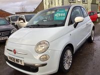 Used Fiat 500 Lounge 69 HP (50 kW) 2008 Blue Hatchback